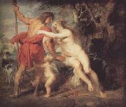 Peter Paul Rubens Venus and Adonis (mk01) Sweden oil painting reproduction